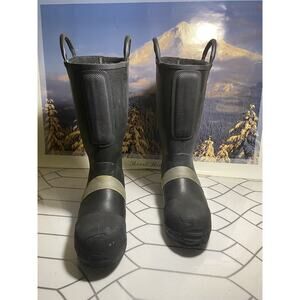 Thorogood Hellfire Structural Hazmat Boot Mens 10 Medium Black Steel Toe